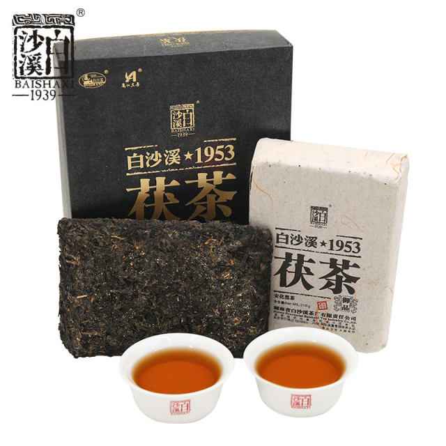 白沙溪安化黑茶金花獲磚特級御品獲茶318g 白沙溪安化黑茶金花獲磚特級御品獲茶318g